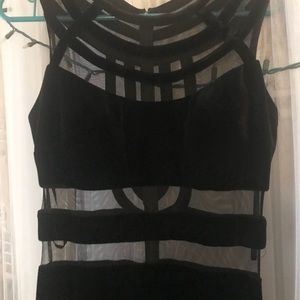 ✨SOLD✨ Formal velvet black dress